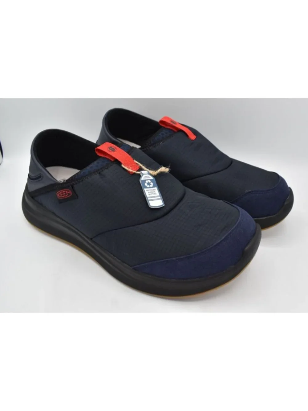 Keen Mens Size 10‎ Whyser Navy Blue Sky Captain Slip On Lightweight Shoes